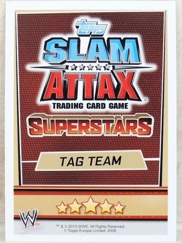 WWE TOPPS SLAM ATTAX SUPERSTARS SETH ROLLINS ROMAN REIGNS ROOKIE CARD 165 2013 - Picture 2 of 2