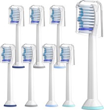 Ersatzbürsten Kompatibel mit Philips Sonicare Elektrische Zahnbürste, 8er E