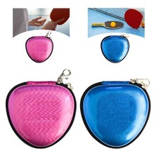 Table Tennis Box Compact Fashion with Zipper Beginner Carrier Carrying Case