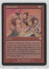 Blood Oath Magic: Mercadian Masques #177 1999