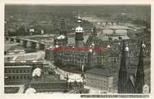 Germany, Dresden, RPPC, Schloss u Hofkirche, J Bettenhausen Photo No 5654