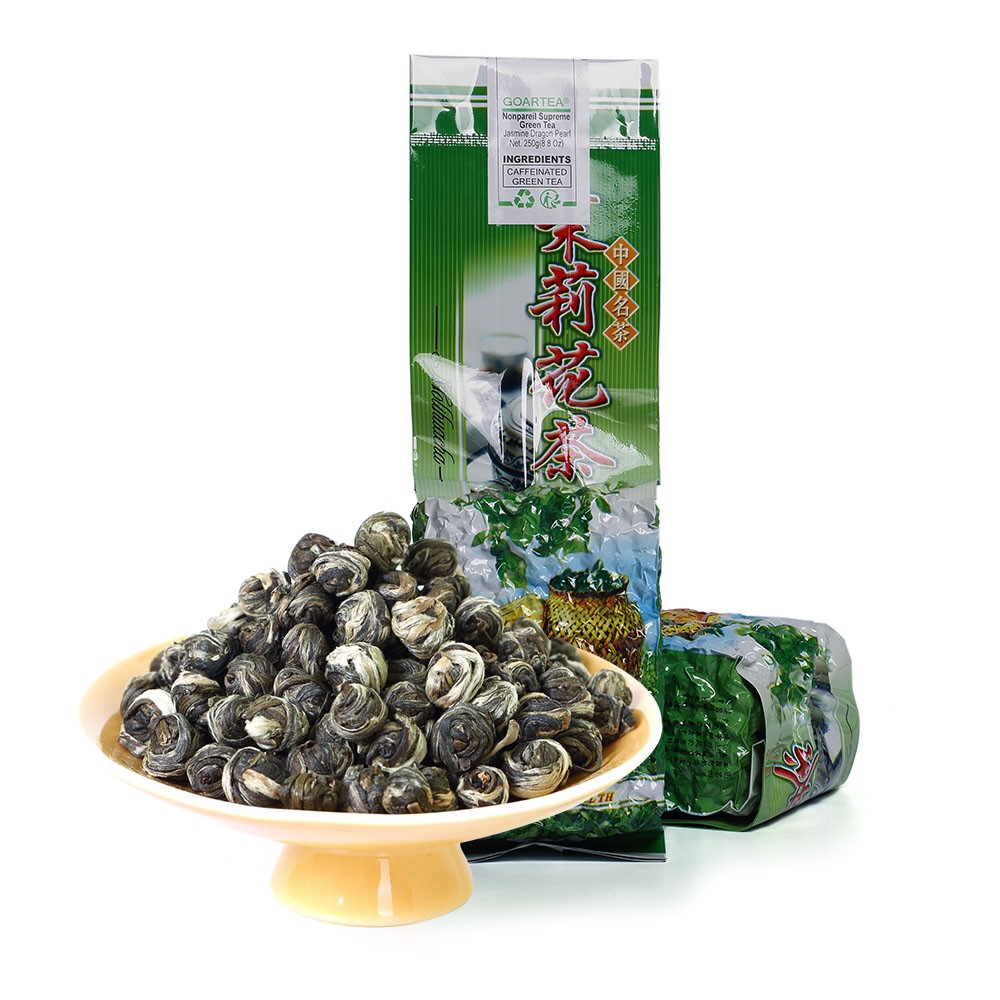 Nonpareil Supreme Jasmine Dragon Pearl Chinese Green Tea Han