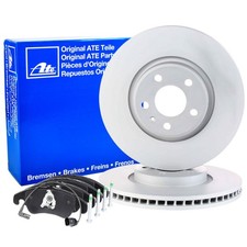 ATE Bremsscheiben 320mm Beläge mit WAKO Satz Vorne für AUDI A4 B8 A5 8T3 8TA