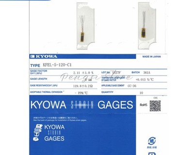 10pcs/pack 10%-15% large strain KFEL-5-120-C1 #qo