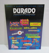 DURADO LARAMI 1990's TOY FAIR CATALOG MINI MUSEUM ANIMALS RACK TOYS RICOCHET GUN