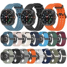 New Sport TPU Silicone Band Strap For Samsung Galaxy Watch Ultra/Ultra 2025 47MM