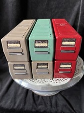 Vintage KODAK Ready File 35MM Slide Container Plastic Storage Boxes Lot Of 6