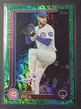 2025 Topps Update Series - Colin Rea #US335 Green Holofoil 24/99 Chicago Cubs
