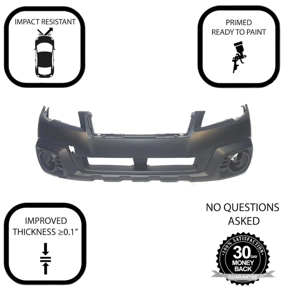Cubierta de parachoques delantero para Subaru Outback Wagon 2013-2014 57704AJ12A SU1000169 Foto 3 de 4