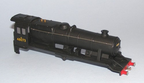 HORNBY DUBLO 2-SCHIENEN #2224 BR SCHWARZ KLASSE 8F ERSATZLOKGEHÄUSE TOP | Condition: Used