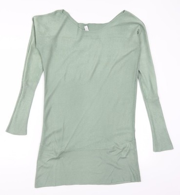 Look Damen Pulloverkleid grün Größe M