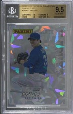 2013 Panini National Convention Cracked Ice /25 Matt Harvey BGS 9.5 GEM MINT z1b