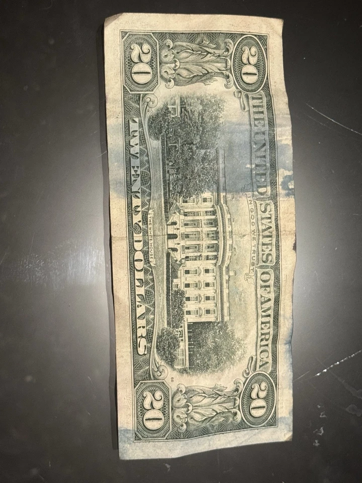 Serie 1988 billete de 20 dólares Foto 3 de 4