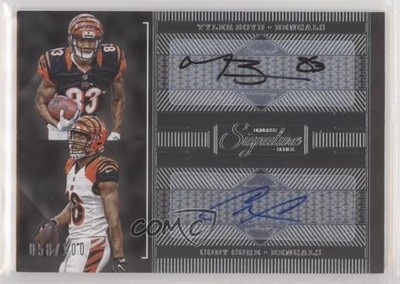 2016 Donruss Signature Series 58/100 Tyler Boyd Cody Core Rookie Auto RC 00e5