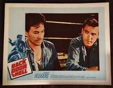 Tarjeta de vestíbulo vintage Back Door to Hell 1964 #4 Jimmie Rodgers Conrad Maga