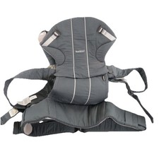 Baby Bjorn Baby Carrier Mini Soft Padded Grey Organic Cotton 13-31 LB Adjustable