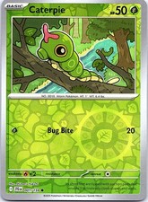 Caterpie Journey Together 001/159 Common Pokemon Reverse Holo NM Pokemon Card