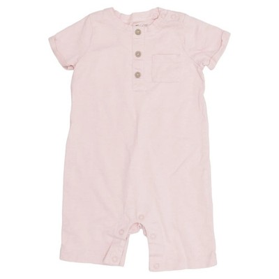 Tiny One, Strampler, Größe: 74, Pink, Baumwolle, Einfarbig, Mädchen #a9Z