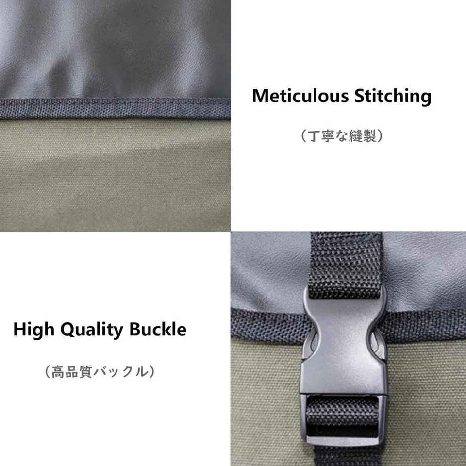 Bolsa portabicicletas alforjas para bicicletas silla de montar bolsas portabicicletas traseras para compras de comestibles EE. UU. * Foto 4 de 4