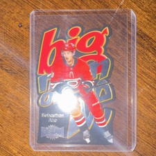 SkyBox 2021-22 Metal Universe Big Man on Ice Sebastian Aho #BM-13 Hurricanes