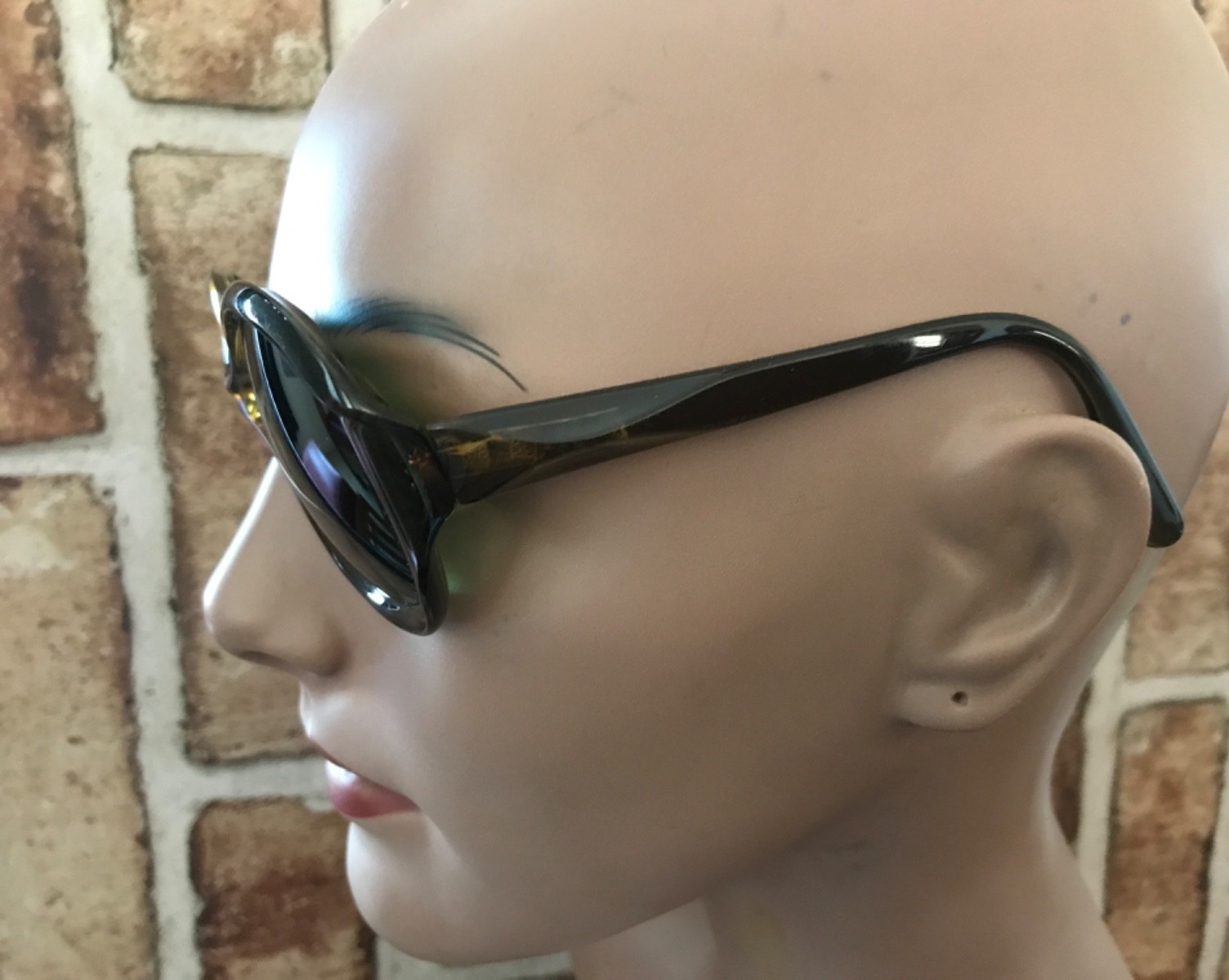 1970s MARWITZ translucent tortoise SUNGLASSES Ger… - image 4