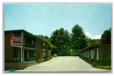#ad Blowing Rock North Carolina NC Motor Court Chrome Postcard $4.99