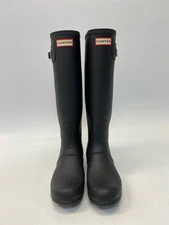 Hunter  Size 9 Black Rubber Boots