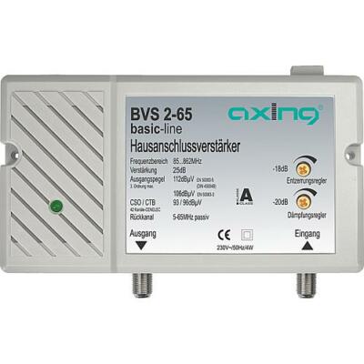 Axing BVS 2-65 Kabel-TV dB Verstärker 25