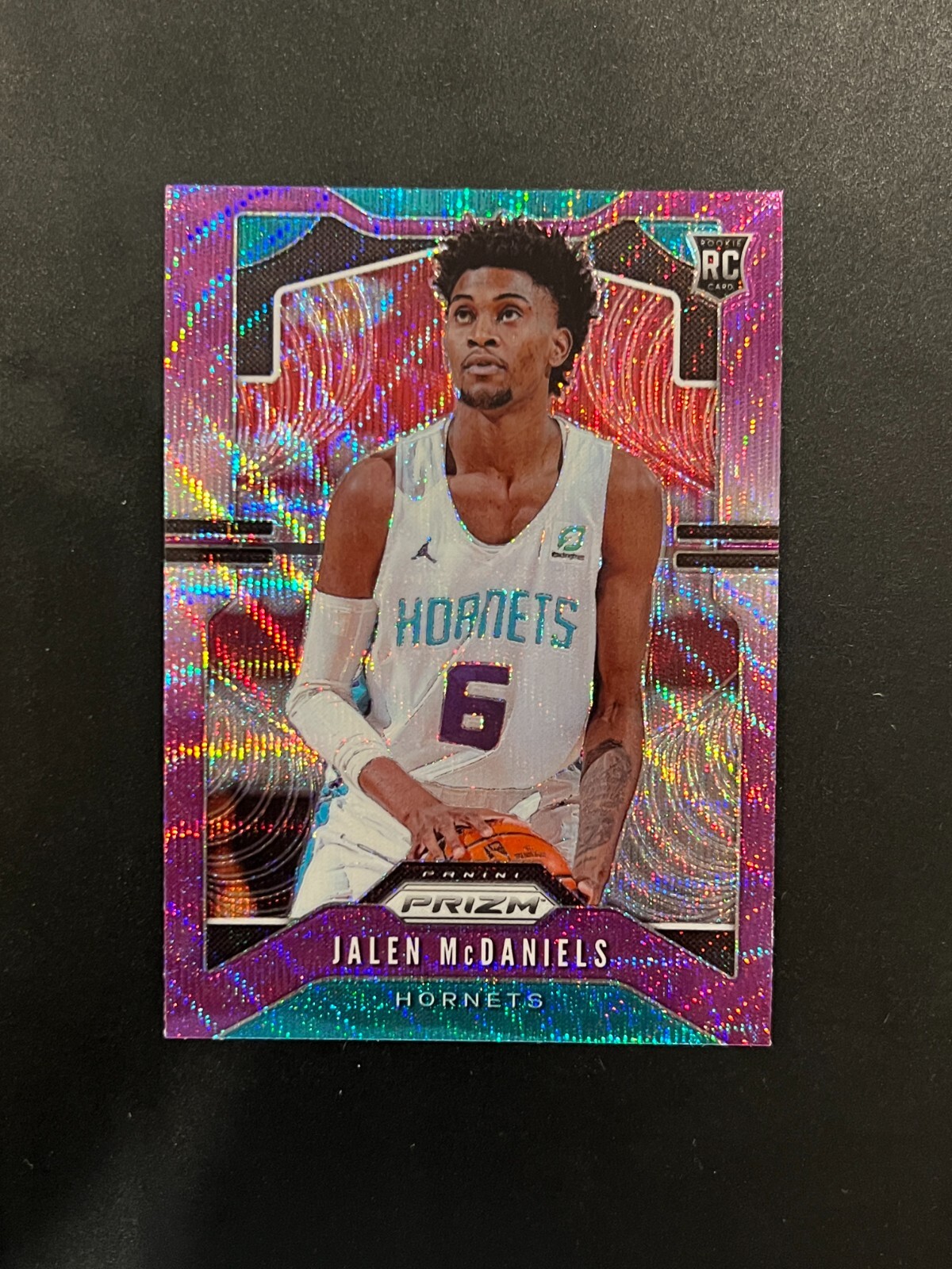 2019-20 Panini NBA Prizm Jalen McDaniels Rc Purple Wave