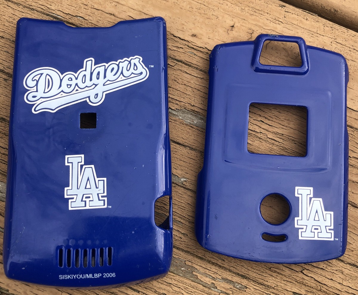 MOTOROLA RAZORLOS ANGELES DODGERS 2 PIECE HARD SHELL CELL PHONE