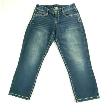 Belt Loop Jeans Seven Womens Jeans Dark Wash Belt Loops Pockets