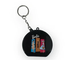 Vintage Barbie Hat Box & Doll Keychain Basic Fun 1999