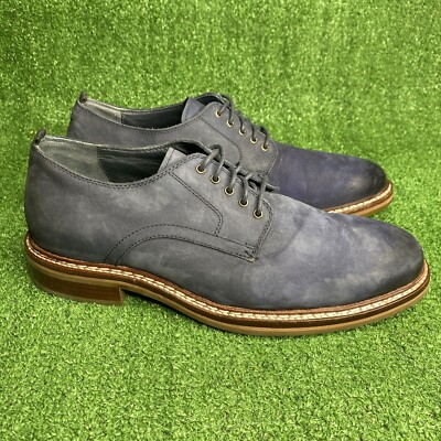 Cole Haan Shoes Frankland Grand Plain Toe Oxford Navy C31421 Men Size 9.5 Cole Haan Shoes Frankland Grand Plain Toe Oxford Navy C31421  main image 2