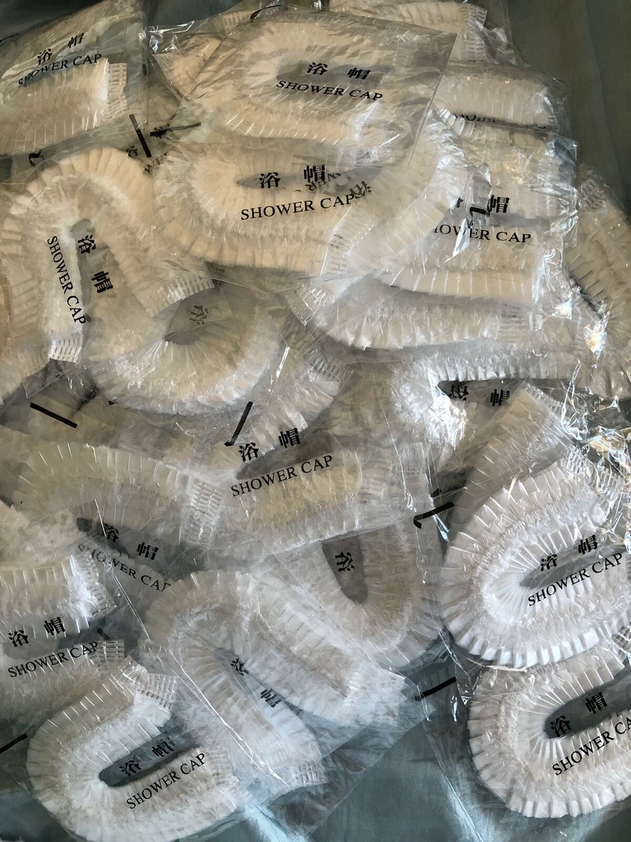 Disposable shower 2024 caps individually wrapped