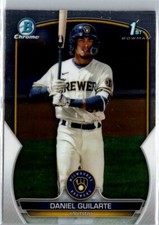 2023 Bowman #BCP-21 Daniel Guilarte Chrome Prospects