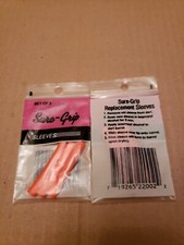 Viper Sure Grip Darts Rubber Replacement Sleeves Bright Orange Set of 3