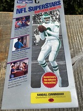 NFL Superstars Super Silhouette Cling Randall Cunningham Phila Eagles Sealed!