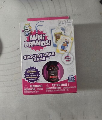 Mini Brands Grocery Grab Card Game (Hershey's Syrup) Brand NEW, SEALED