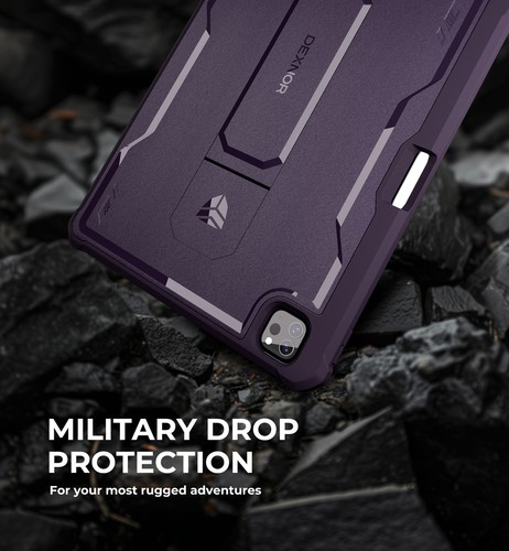 Funda Dexnor para iPad Pro 12.9'' 6ta 5ta 4ta Generación Soporte Lápiz Cubierta - Imagen 52 de 60
