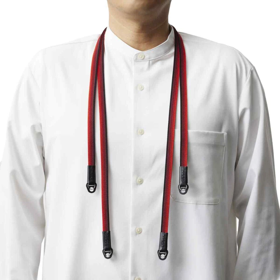 Correa de cordón de seda de bambú sarga ARTISAN & ARTIST estándar ACAM-312A negro plateado Foto 4 de 4