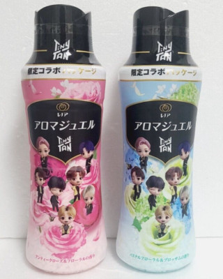 BTS TinyTAN Lenoir Aroma Gel fabric softener beads Limited collaboration package