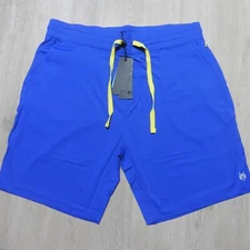 GREYSON Mens L LARGE GUIDE SPORT SHORTS MOJAVE BLUE BRRR PERFORMANCE GOLF 8"