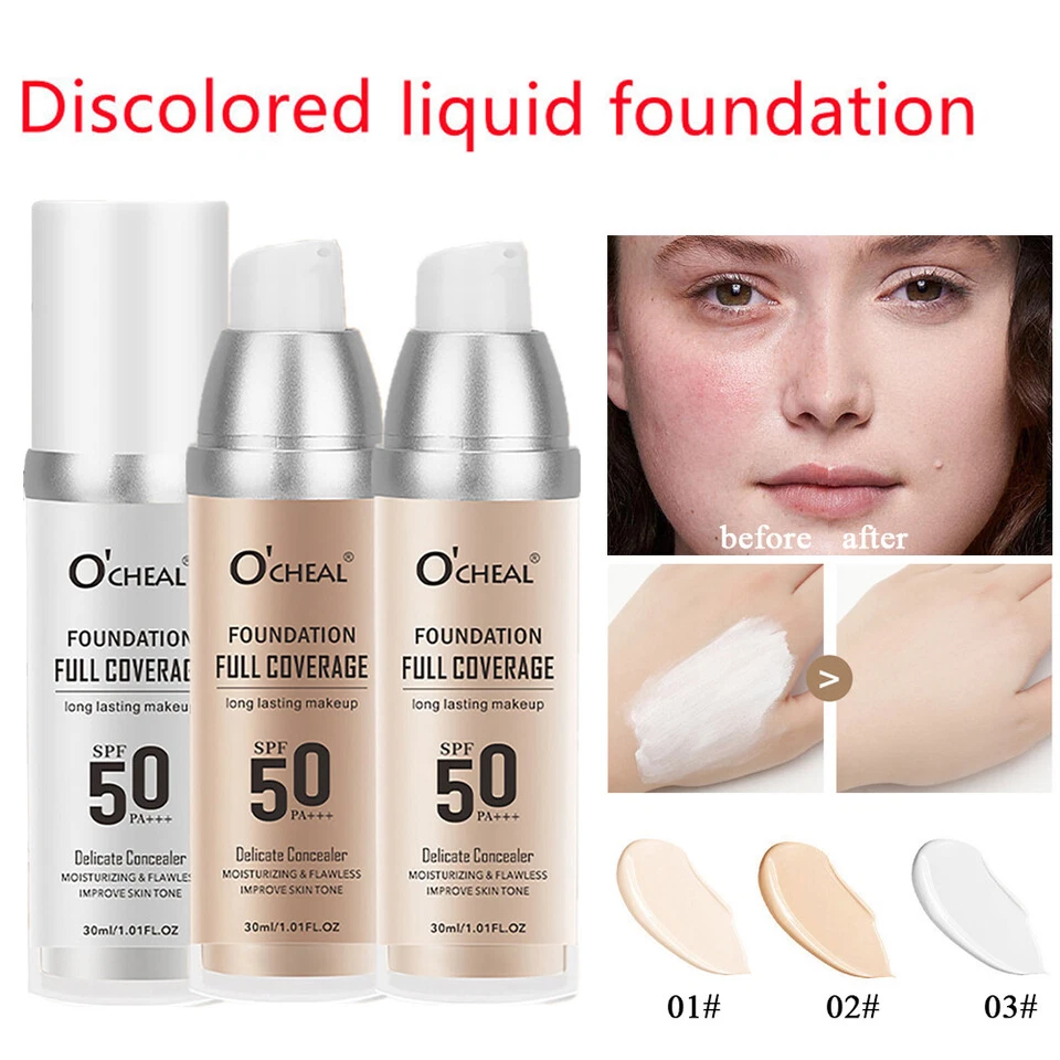 Neue Farbwechsel-Foundation Für Reife Haut Terminaten-Foundation Flüssig-  | - Bild 2 von 4