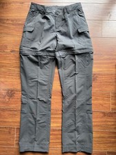THE NORTH FACE Gray Hiking Pants/Shorts Size 4 Worn Once EUC