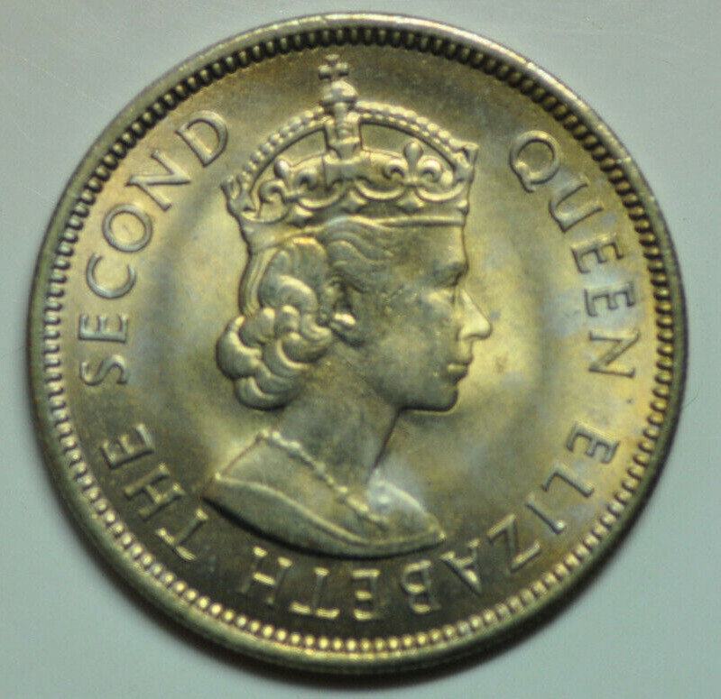mw13884 Malaya & British Borneo; 20 Cents 1961-H KM#3 BU | eBay