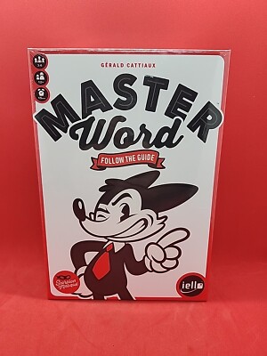 Master Word Follow The Guide NEW Co-op Family Card Board Game Iello Games