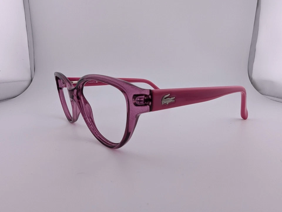 Lacoste Eyeglasses Frames Only, L2764 513, 53-15-135, Pink, Made in Italy - Image 2 of 4
