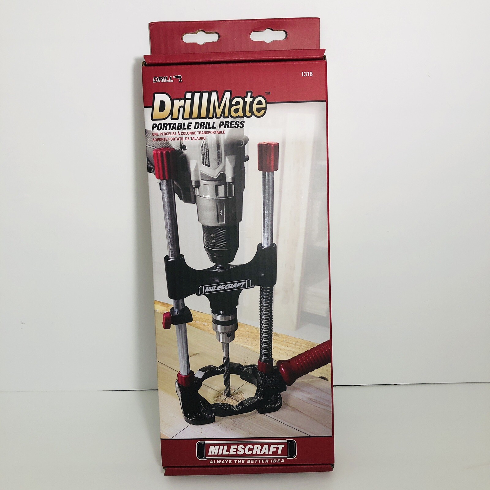 Milescraft DrillMate Portable Drill Press Guide Attachment 1318 New eBay