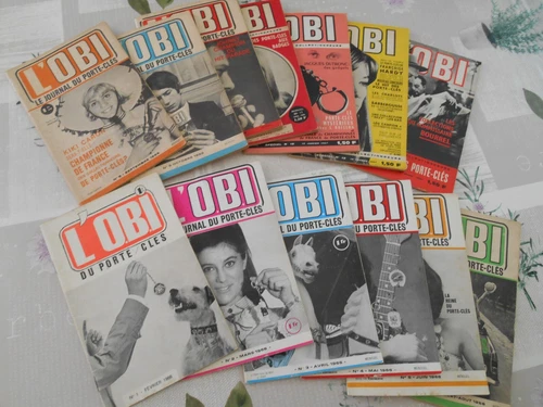 L'OBI magazine des collectionneurs de porte clés, copocléphilies, série complète