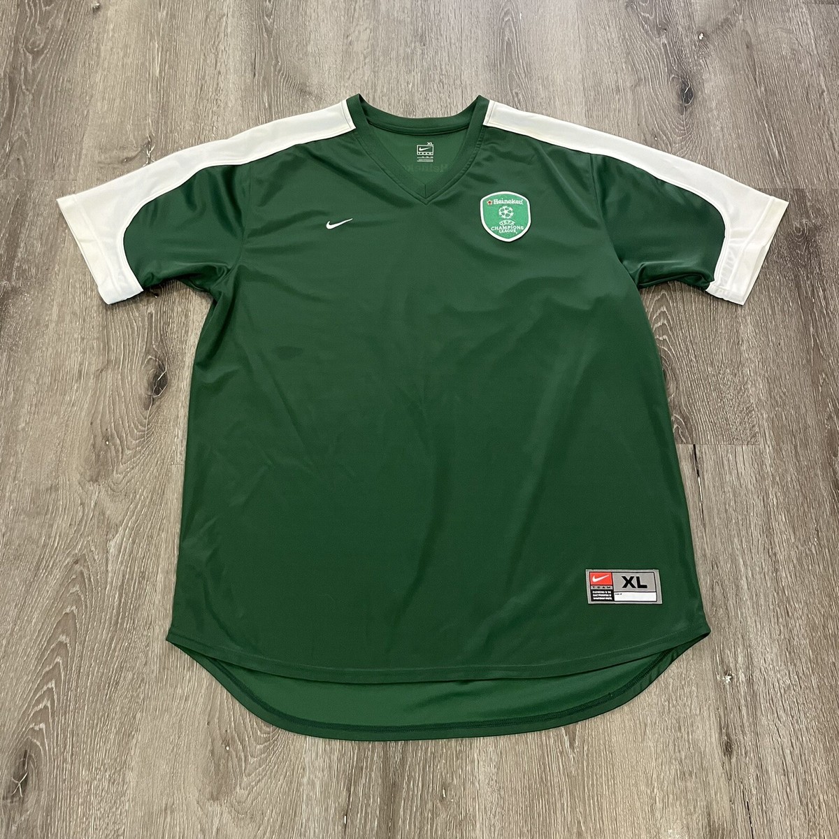 Heineken UEFA Champions League Nike Soccer Shirt Size Men's XL